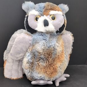 Wish Pets 2014, Oswald The Owl,Plush Toy .